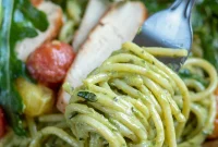 One-Pot Creamy Chicken Pesto Pasta Recipe
