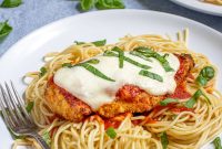 Crispy Oven-Baked Chicken Parmesan with Marinara Sauce
