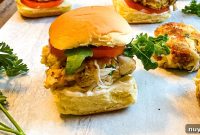 Mini Crab Cake Sliders with Bacon, Lettuce and Tomato Recipe