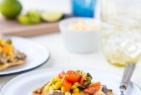 Crispy Poblano Chicken Tostadas Recipe