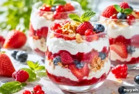 Fromage Blanc with Berries: Summer Dessert for Your Coffee Break