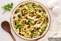 Zesty Three-Bean Salad Recipe with Lemon Vinaigrette