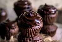 Gluten-Free Chocolate Hazelnut Chickpea Flour Muffins