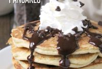 Fluffy Almond Flour Chocolate Chip Pancakes