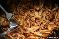Sticky Honey Garlic Chicken in the Slow Cooker