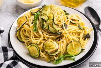 Pasta alla Nerano with Zucchini and Provolone