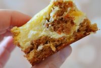 Carrot Cake Cheesecake Bars with Cream Cheese Frosting Recipe