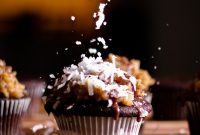 German Chocolate Cupcakes with Chocolate Ganache Recipe