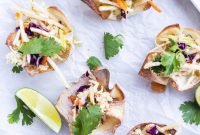 Thai Chicken Salad Wontons with Peanut Dipping Sauce