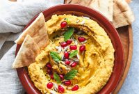 Creamy Roasted Sweet Potato Hummus Recipe