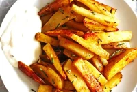 Crispy Homemade Oven-Baked French Fries