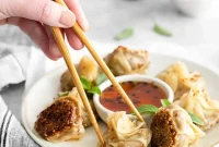 Homemade Shiitake Mushroom Dumplings Recipe