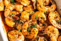 Oven-Baked Garlic Butter Shrimp Recipe