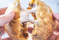 Gooey Marshmallow Stuffed Cookies Recipe