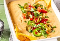 Dairy-Free Cashew Queso Dip Recipe