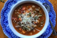 Hearty Instant Pot Barley, Carrot and Chickpea Soup