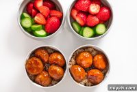 Teriyaki Chicken Meatballs for Kids’ School Lunches