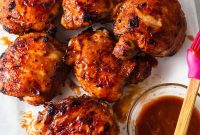 Crispy BBQ Chicken Thighs in the Air Fryer