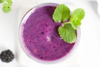 Creamy Blackberry Strawberry Banana Smoothie Recipe