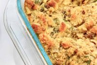 Sausage Cornbread Dressing with Jiffy Mix Recipe