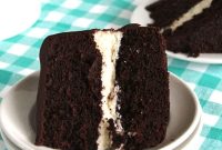 Copycat Ding Dong Cake Recipe with Chocolate Filling