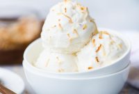No Churn Coconut Ice Cream Recipe