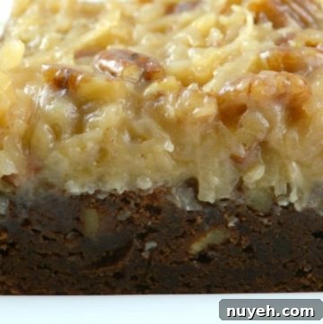 German Chocolate Brownie 1