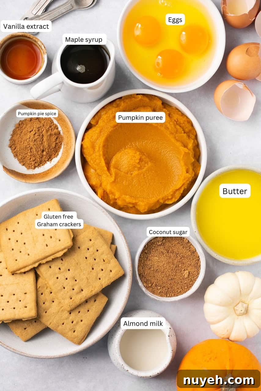 recipe ingredients labeled and in nesting bowls