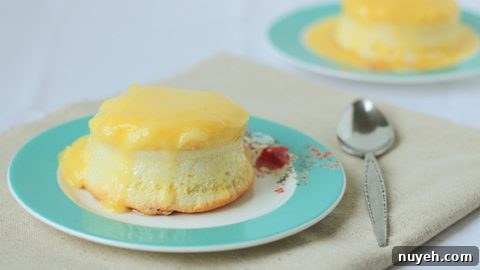 Creamsicle Pudding Cakes