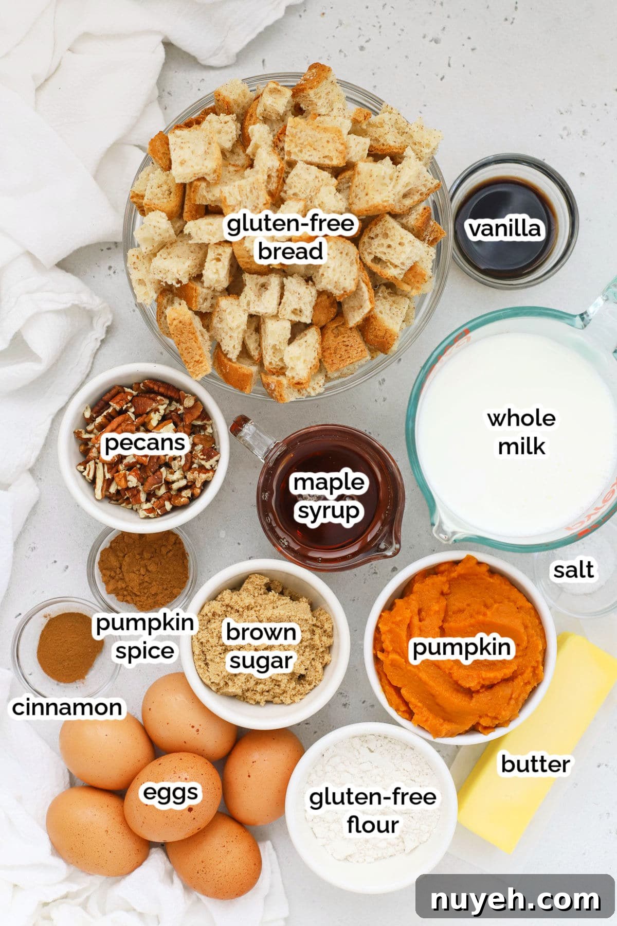 Gluten Free Pumpkin French Toast Casserole Recipe 4 Ingredients for gluten-free pumpkin french toast casserole