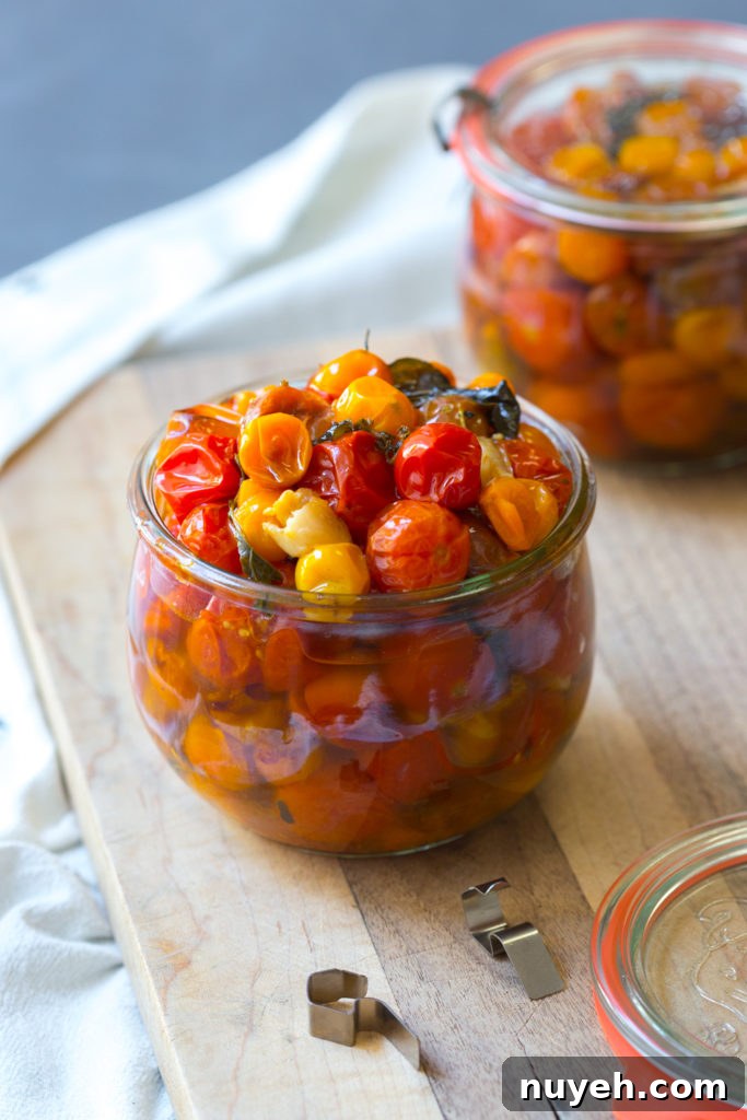 Cherry Tomato Confit by Baking the Goods