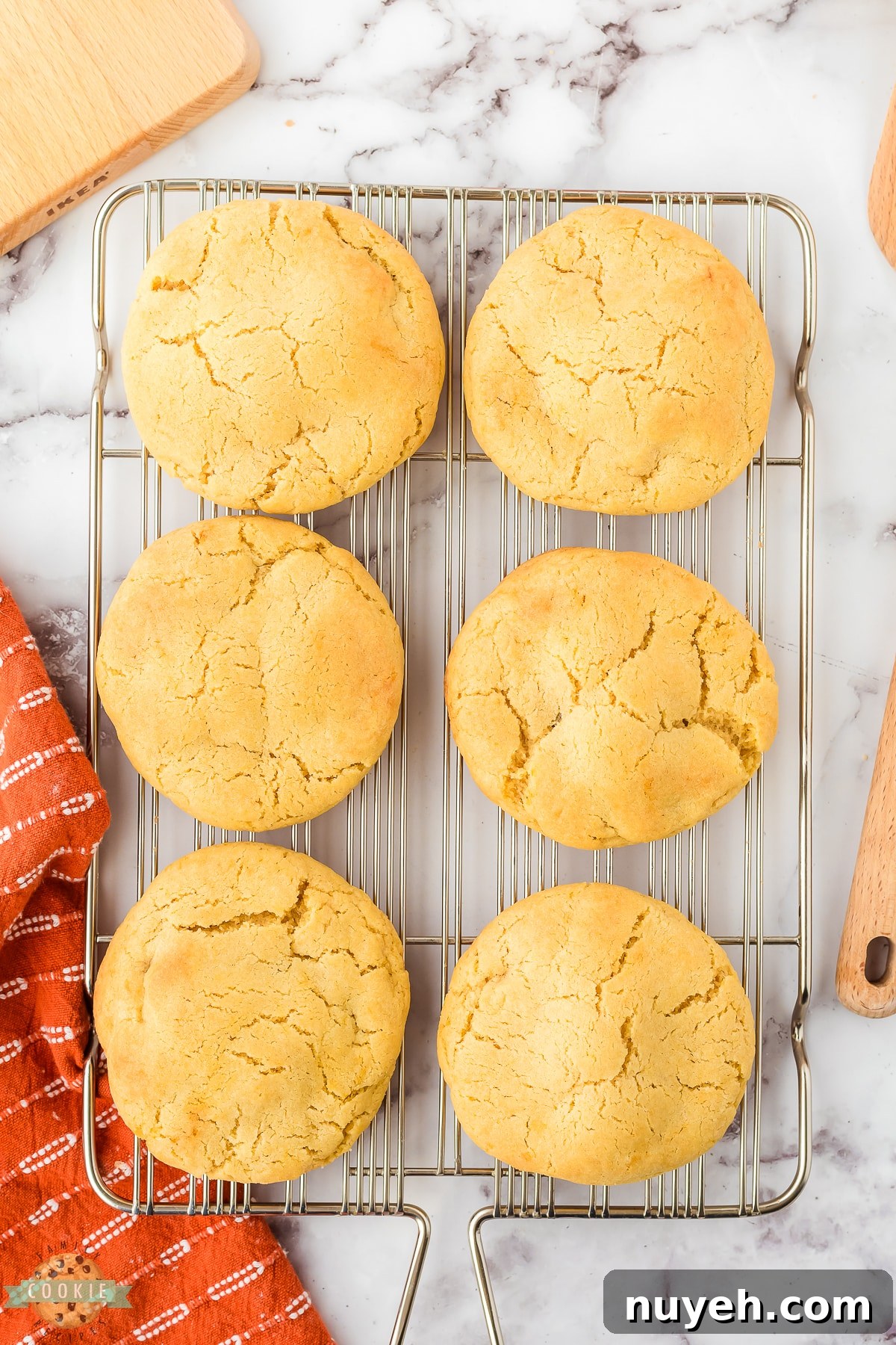 cookies on a cooling rack