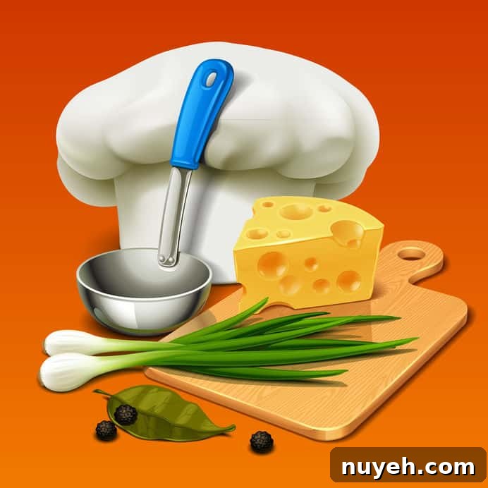 graphic of countertop with chef hat