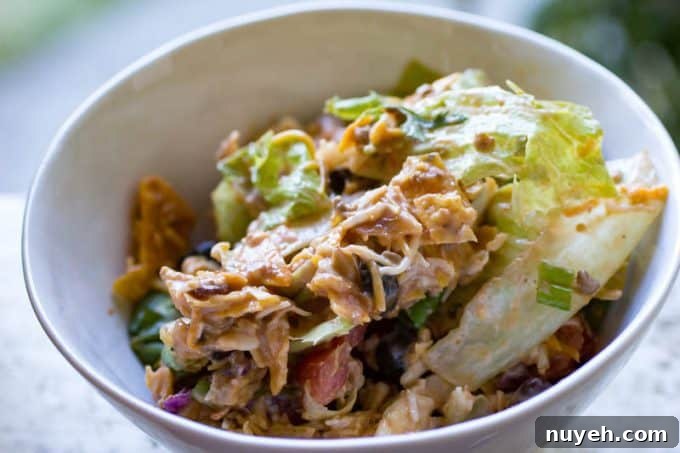 Dorito Taco Salad serving