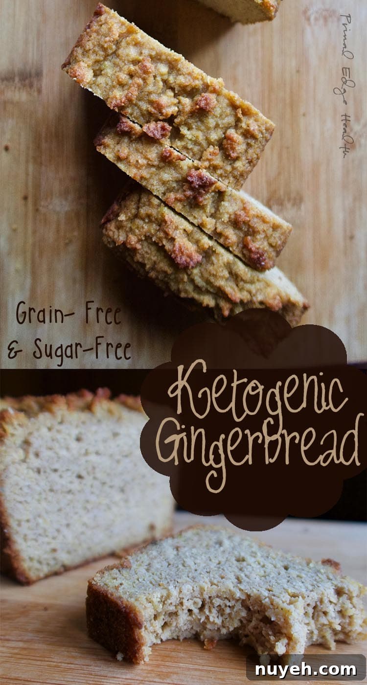Ketogenic Gingerbread Loaf - Primal Edge Health