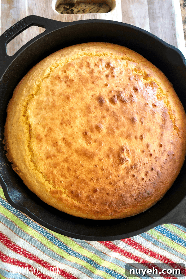 Southern Cornbread No Buttermilk