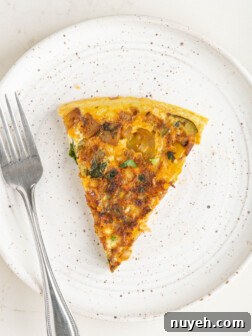 Moroccan potato omelette