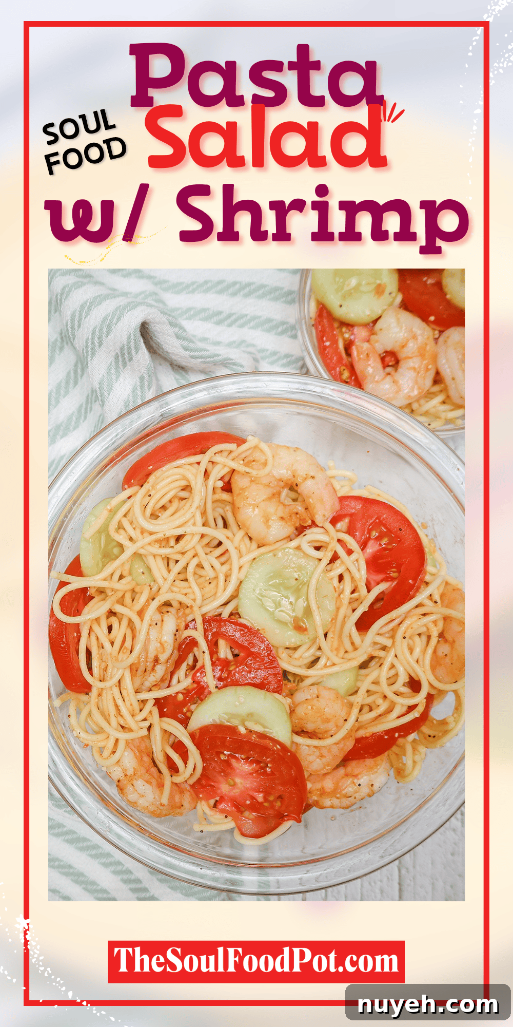 Soul Food Shrimp Spaghetti Pasta Salad With Italian Dressing Recipe