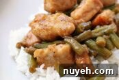 Baked-Honey-Curry-Chicken-with-Green-Beans