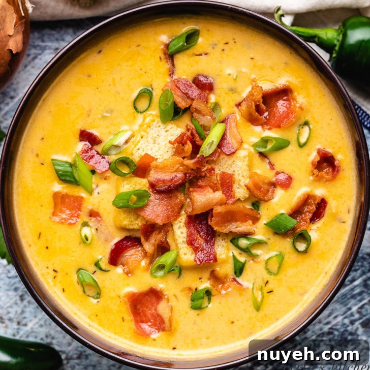 Beer cheese soup
