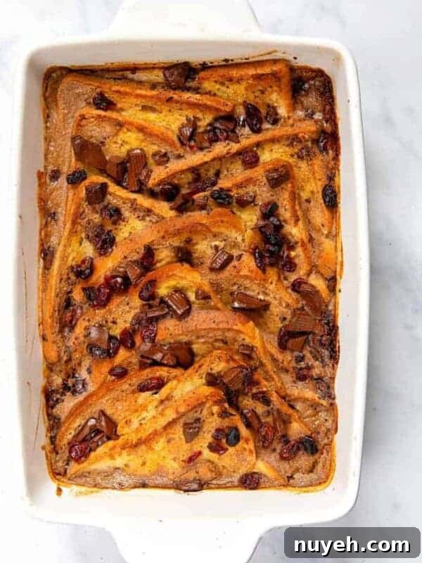 Banana Bread & Butter Pudding - Top