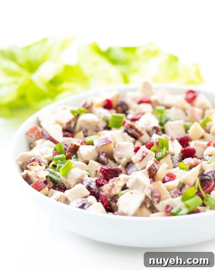 20 High-Protein Salad Recipes That Beat Boredom 10 Cranberry Apple Chicken Salad