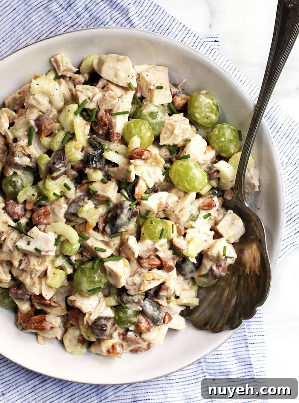 20 High-Protein Salad Recipes That Beat Boredom 11 Chicken Salad With Grapes