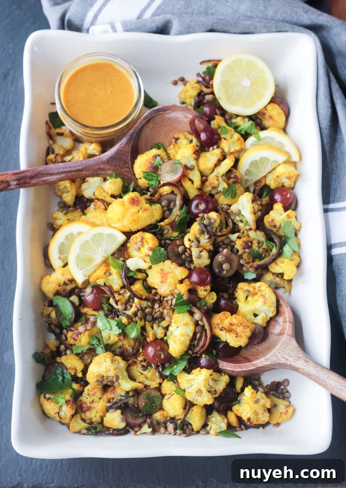 20 High-Protein Salad Recipes That Beat Boredom 16 Roasted Cauliflower Salad