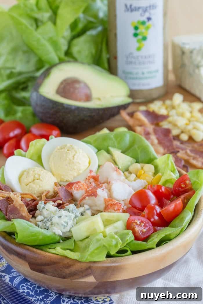 20 High-Protein Salad Recipes That Beat Boredom 3 Lobster Cobb Salad