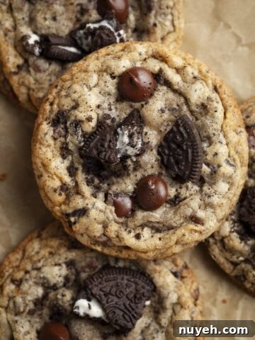 Gluten Free Oreo Chocolate Chip Cookies