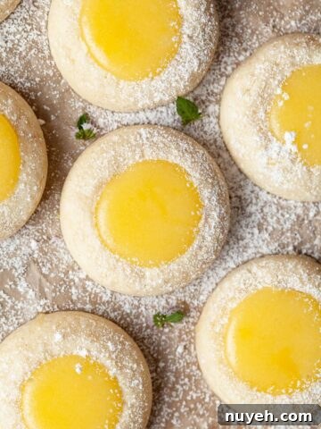 Gluten Free Thumbprint Cookies