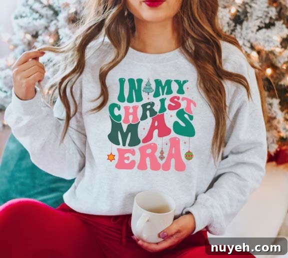 Christmas Shirts for Moms: Cute and Festive Holiday Tees 9 taylor swift christmas shirt