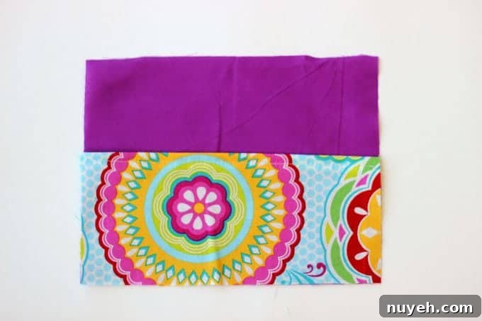 A 2 sided tissue holder pouch is perfect for cold and flu season. One side can hold a pack of tissues, the other side can hold a mini bottle of sanitizer and a lip gloss!