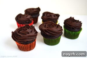 Mini Chocolate Cupcakes Recipe: Moist Bite-Size Treats 3 Mini Chocolate Cupcakes are a soft and fluffy chocolate cupcake topped with a rich chocolate buttercream.